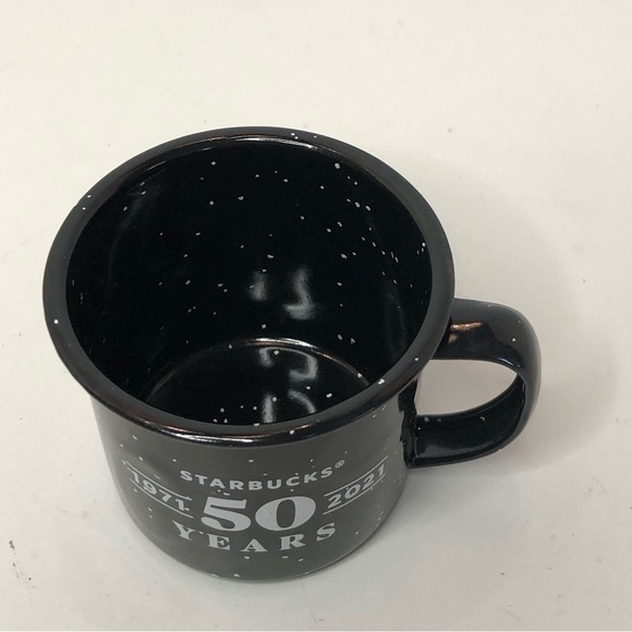 Starbucks 50th Anniversary Limited Edition Metal Expresso Cup Mini Mug - Picture 3 of 3
